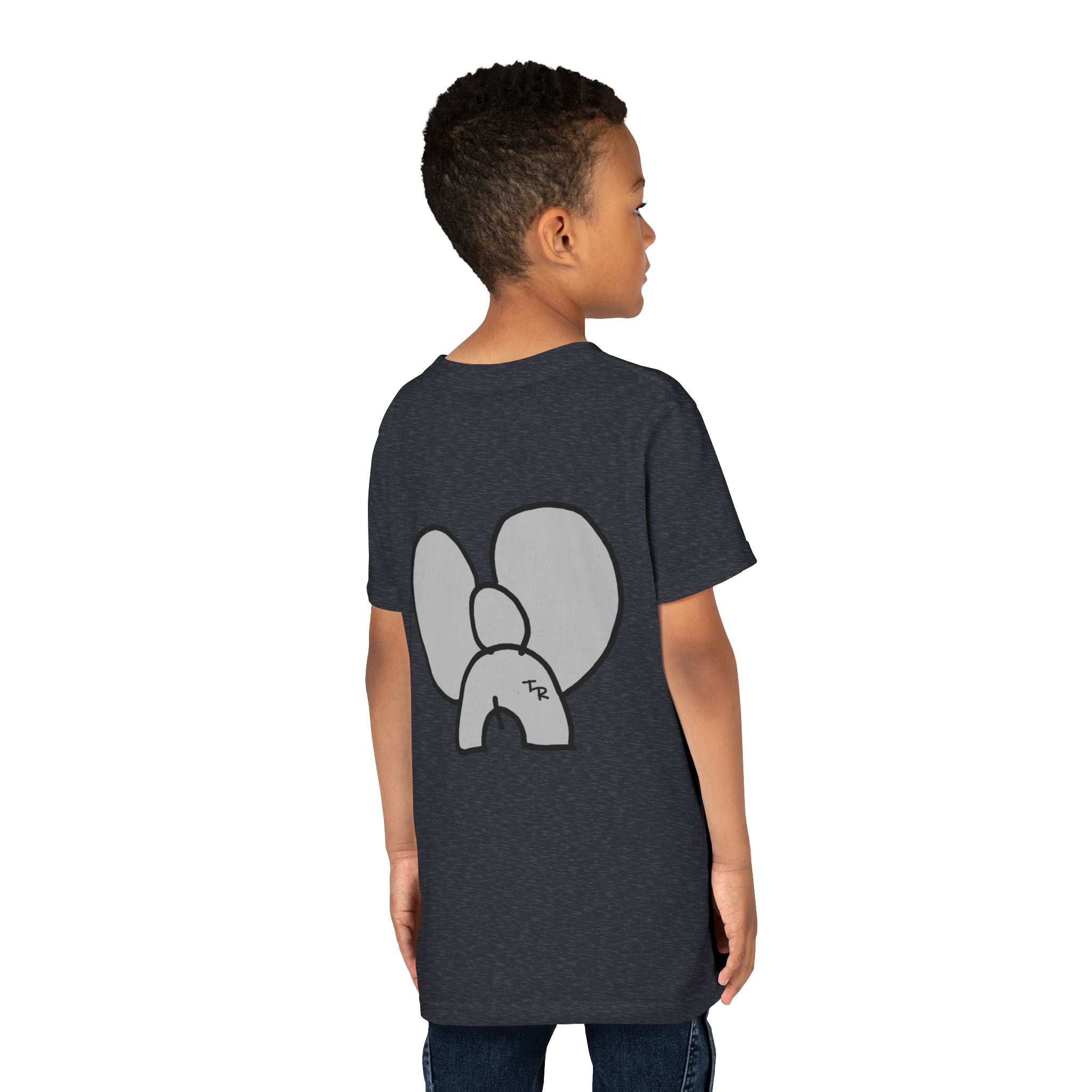 Youth Tee - Animals Front - Elephant
