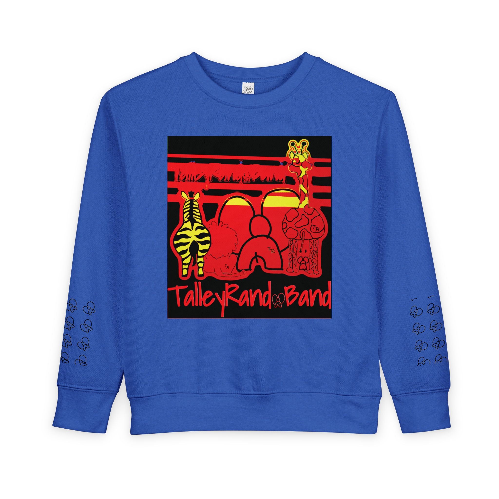 TalleyRand Band 80's  Front andTalleyrand Band Back Pull-Over