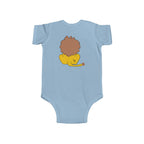 Safari Animal Baby Bodysuit - Cute Jungle Design for Infants