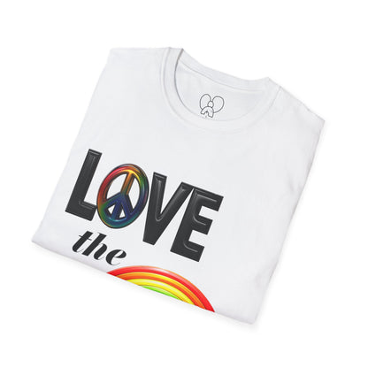 Rainbow Love Unisex T-Shirt