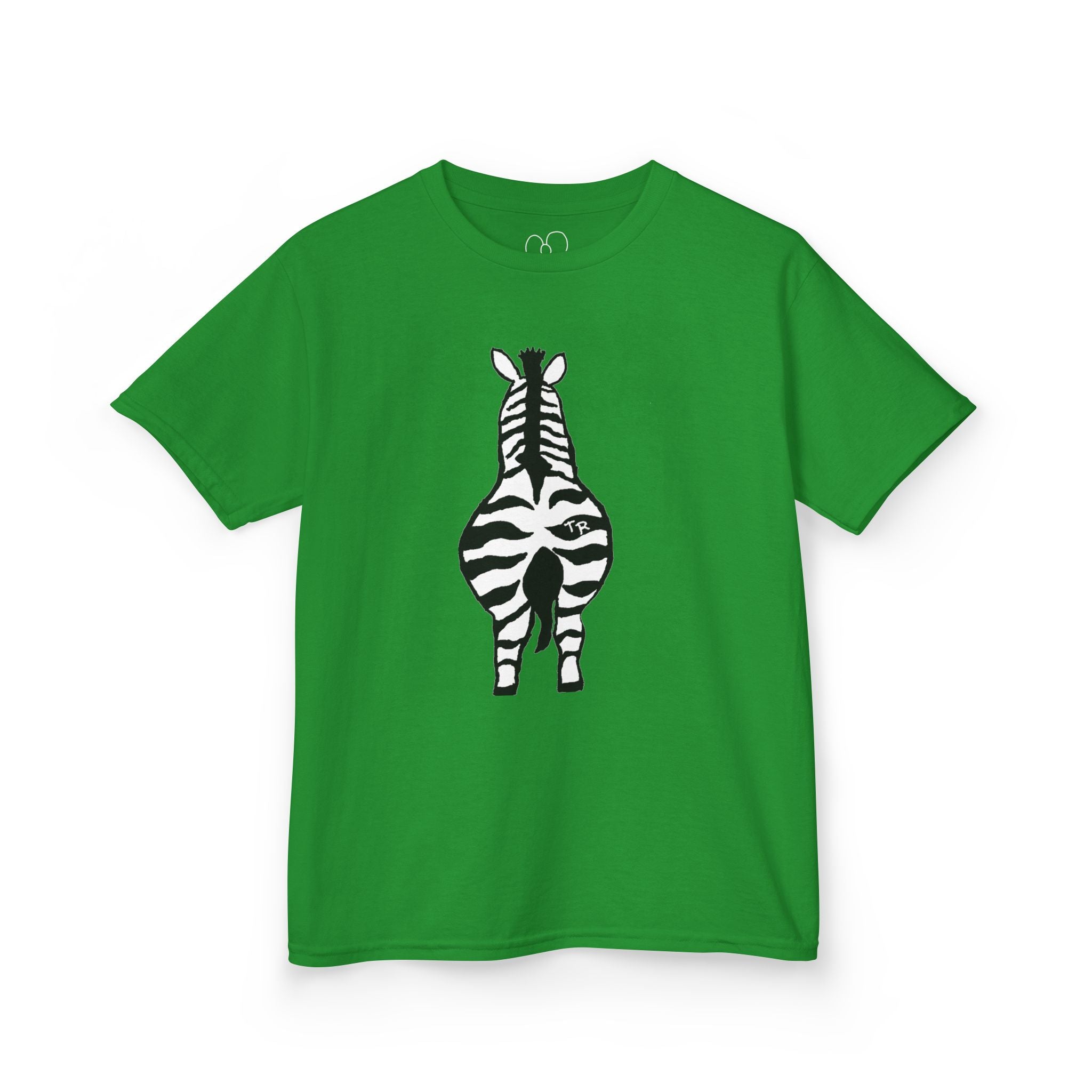 Talleyrand Bands Youth T-shirt with Zebra print front.