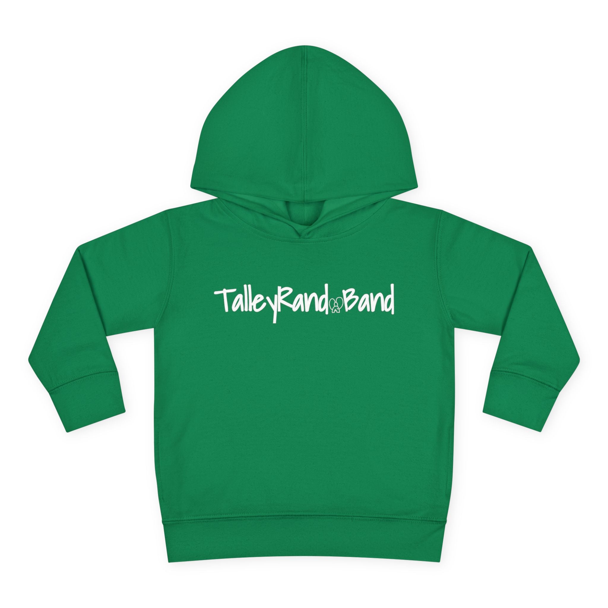 Kids Fleece Hoodie - TalleyRand Band Print Front - Stick Together Fam Back