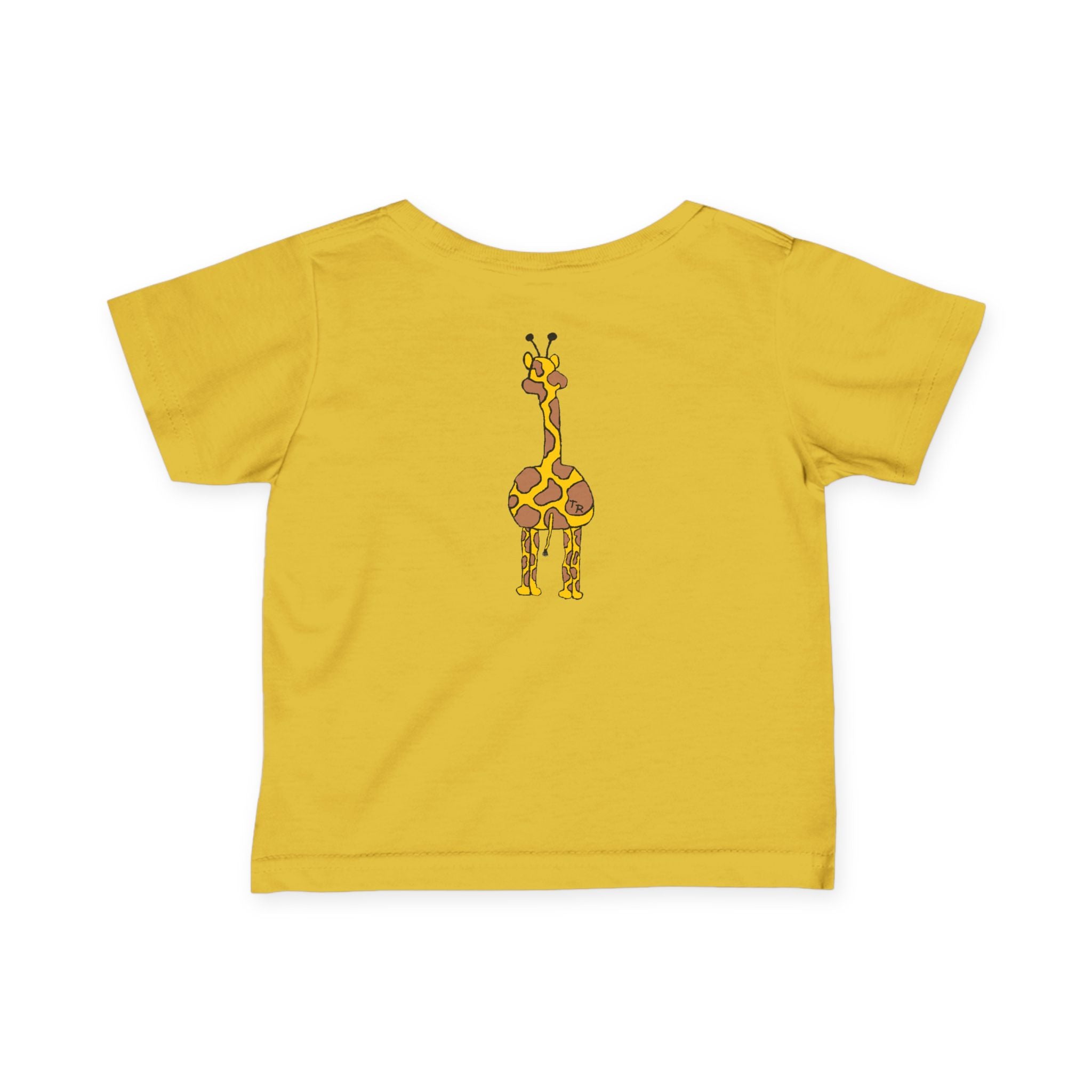 Baby/Infant Tee - Talleyrand Band front - Giraffe Back