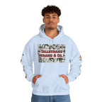 Talleyrand Band Hooded Sweatshirt Text Front/ picture back and picture sleeves
