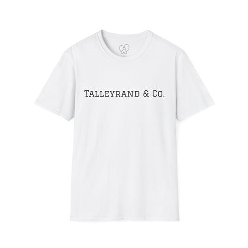 Classic Unisex Softstyle T-Shirt with Talleyrand & Co. Design, Casual Wear, Gift Idea, Everyday Basics, Trendy Fashion, Unisex Tee