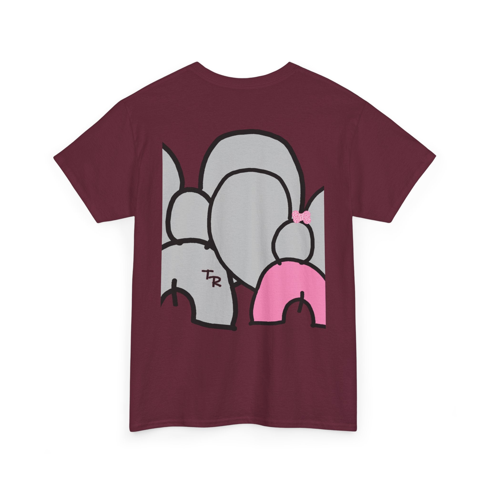 Elephant Crew Graphic Tee — TalleyRand & Co. Cute Pink Accent