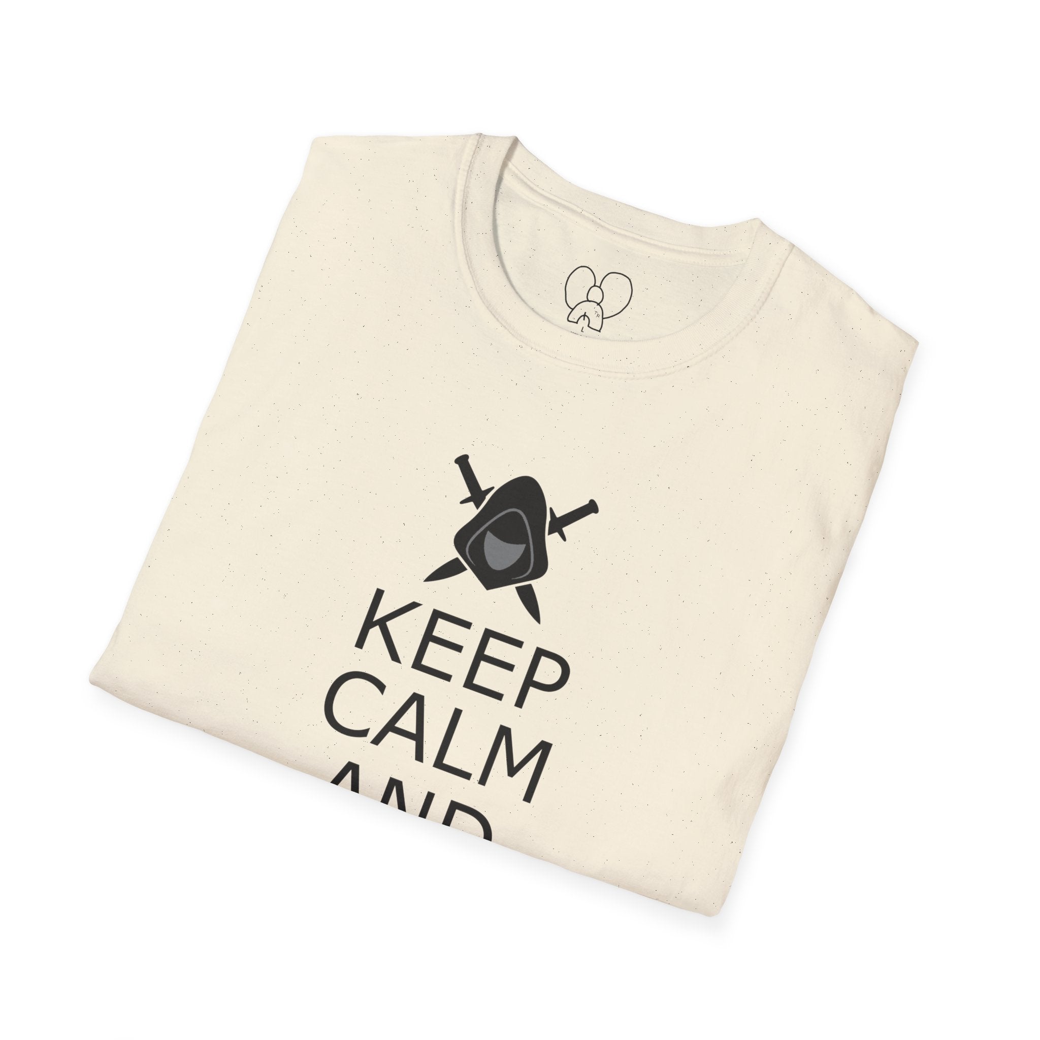Keep Calm and Rogue On Unisex Softstyle T-Shirt
