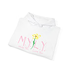 Warm Floral Love Sweatshirt | Cozy Unisex Hoodie for Casual Everyday Wear, Gifts, Mother's Day, Birthdays, Friendship