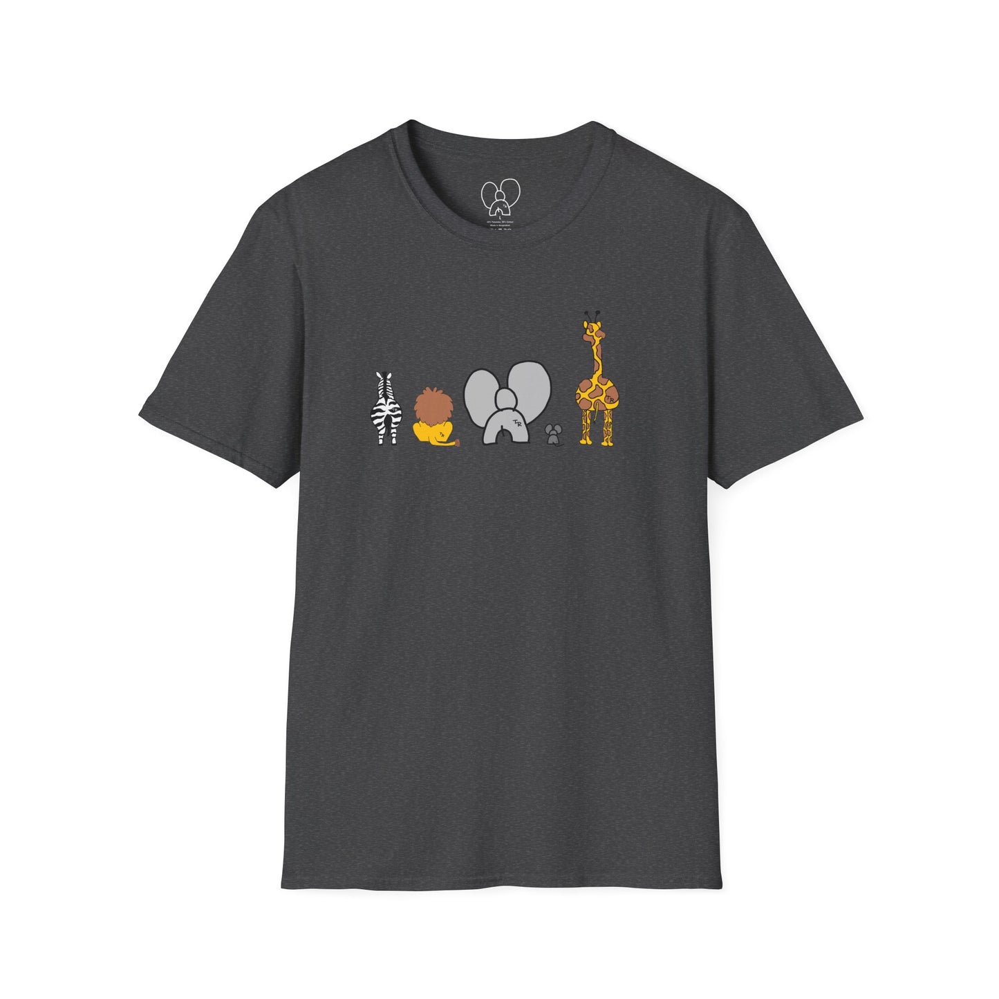 Animal Band Graphic T-Shirt, Cute Zoo Animal Tee, Unisex T-Shirt, Birthday Gift, Fun, Family, Party Outfit, Adventure Shirt