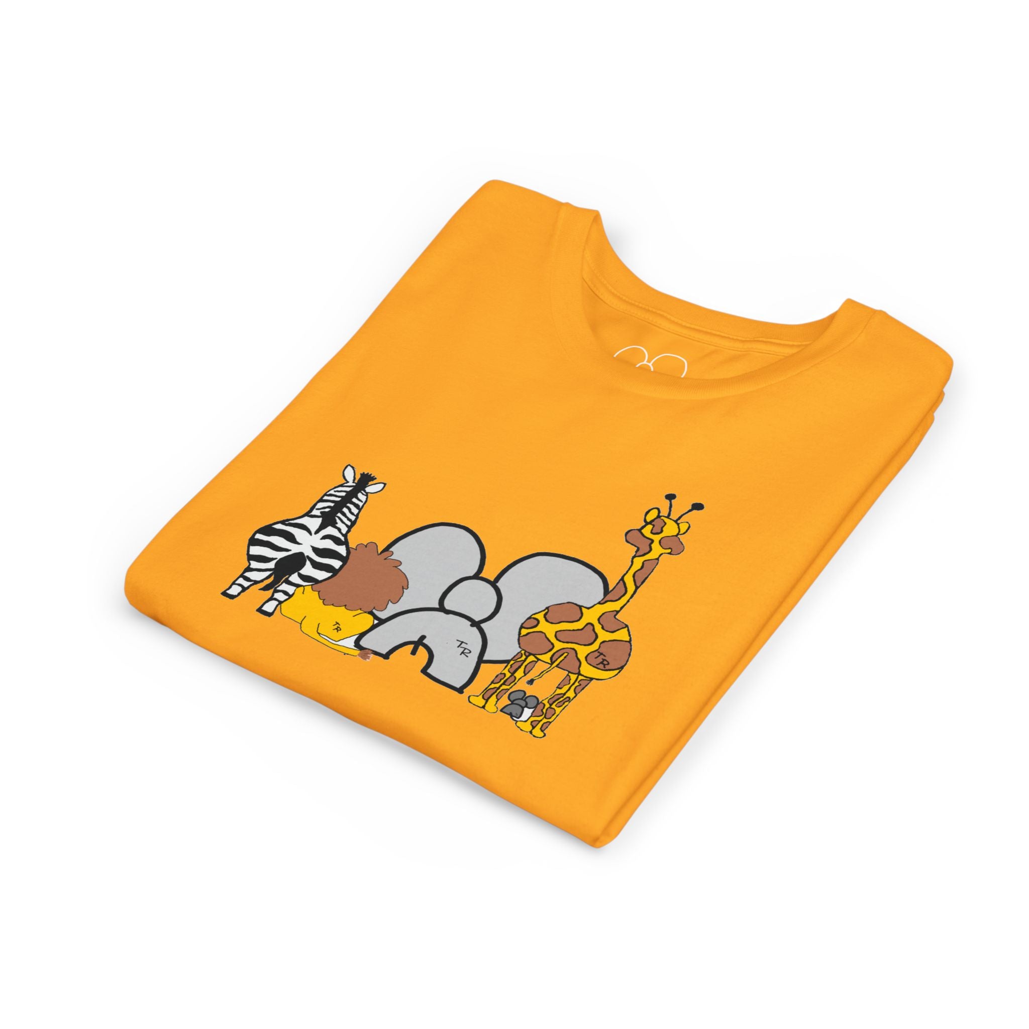 Youth Tee - Animals Front - Elephant