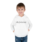 Kids Fleece Hoodie - TalleyRand Band Print Front - Stick Together Fam Back