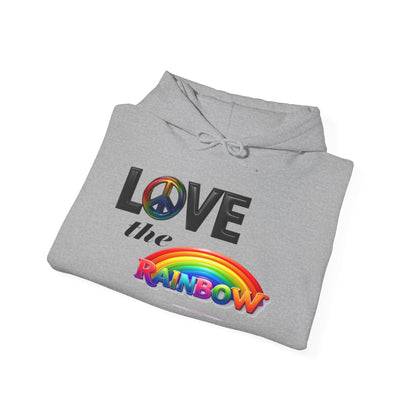 Rainbow Love Peace Hoodie