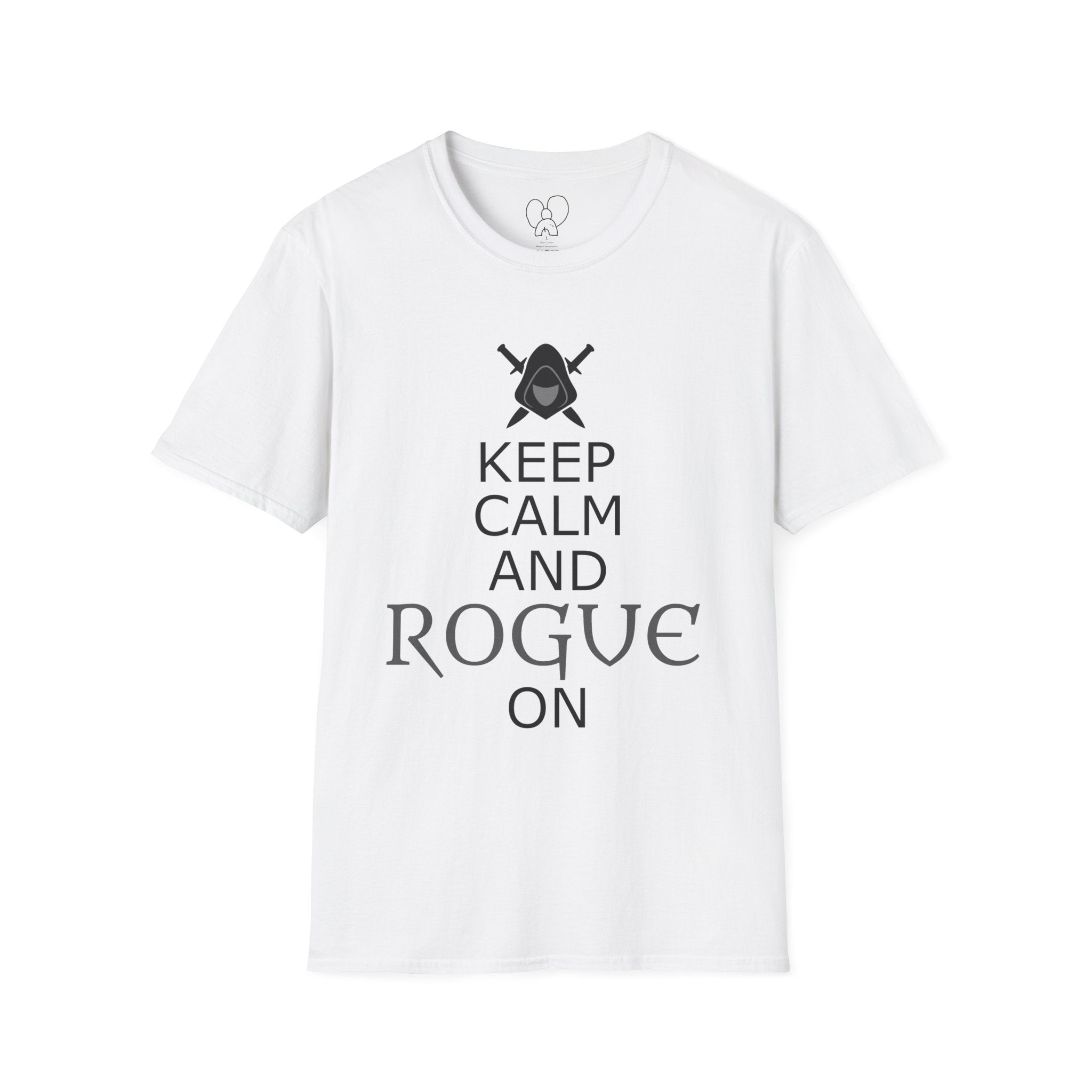 Keep Calm and Rogue On Unisex Softstyle T-Shirt