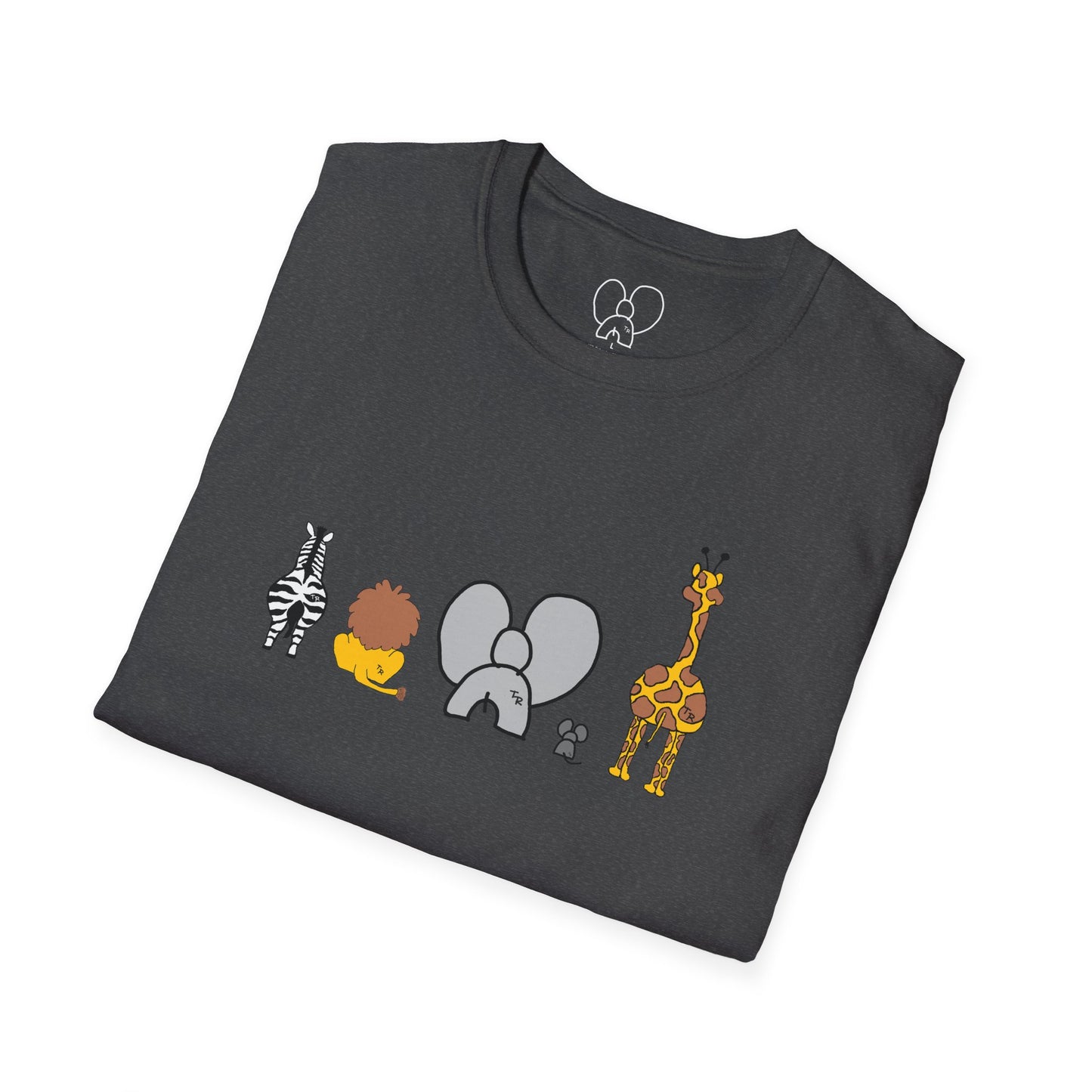 Animal Band Graphic T-Shirt, Cute Zoo Animal Tee, Unisex T-Shirt, Birthday Gift, Fun, Family, Party Outfit, Adventure Shirt