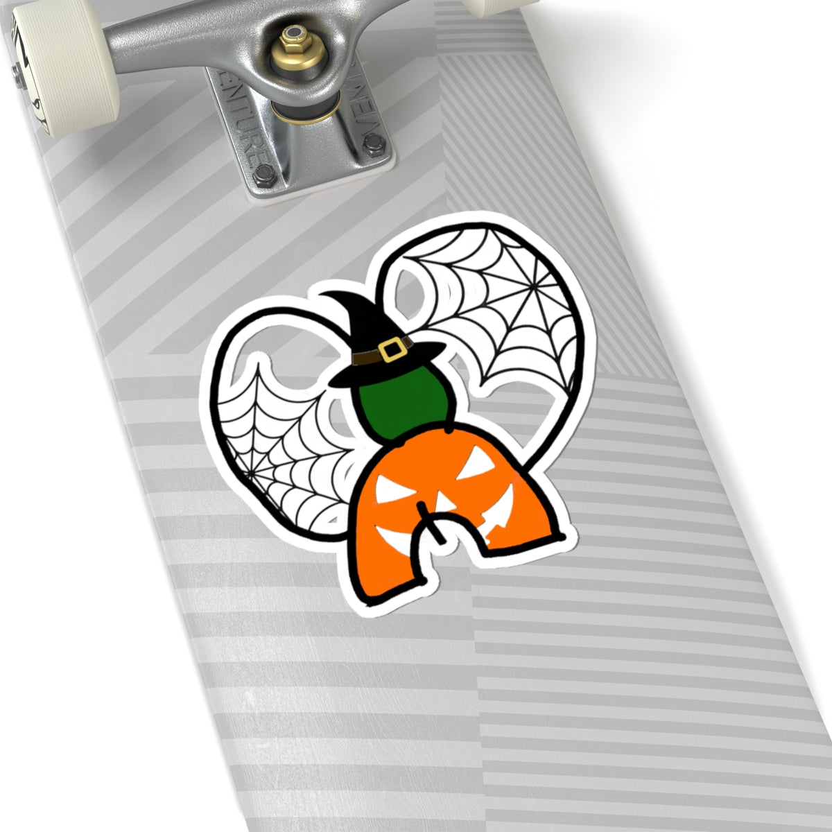 Halloween Pumpkin Witch Kiss-Cut Stickers | Spooky Decor, Fall Crafting, Laptop Stickers, Party Favors, Trick or Treat