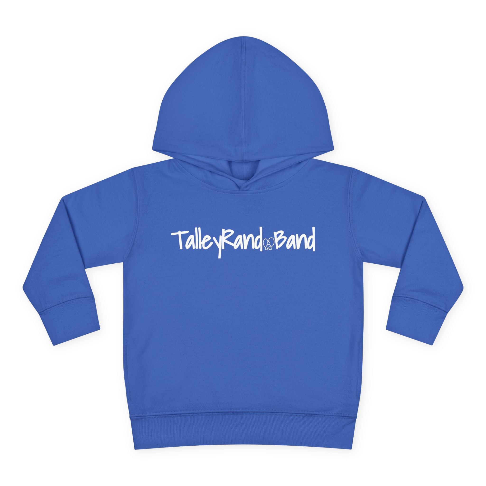 Kids Fleece Hoodie - TalleyRand Band Print Front - Stick Together Fam Back