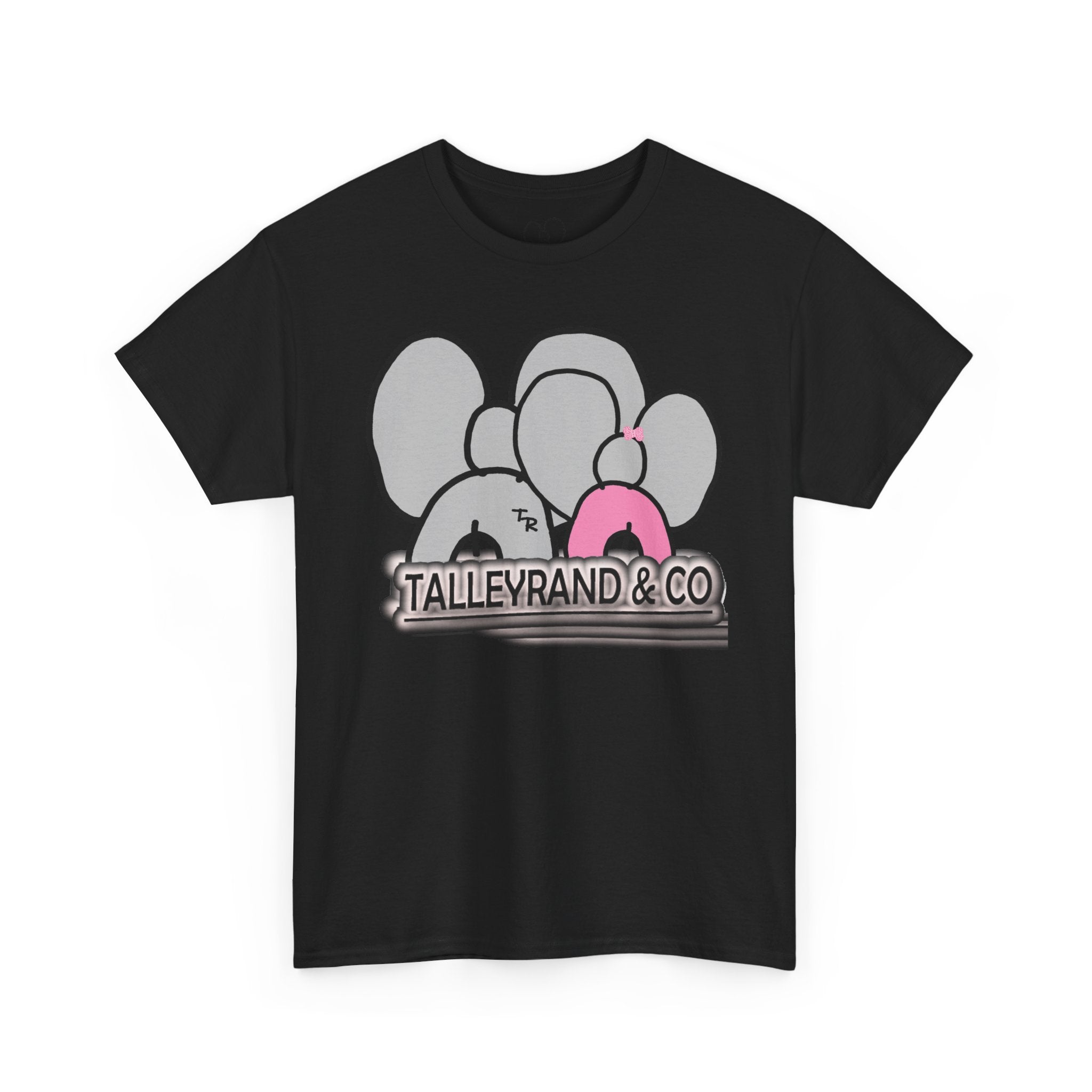 Elephant Crew Graphic Tee — TalleyRand & Co. Cute Pink Accent