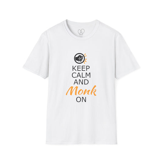 Unisex T-Shirt Keep Calm and Monk On
