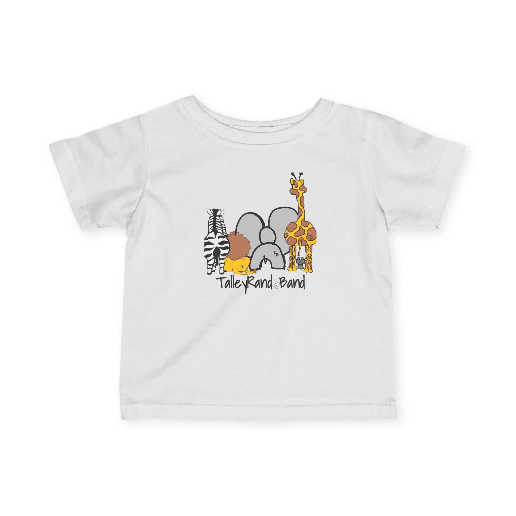 Baby/Infant Tee - Talleyrand Band Front - Elephant Back
