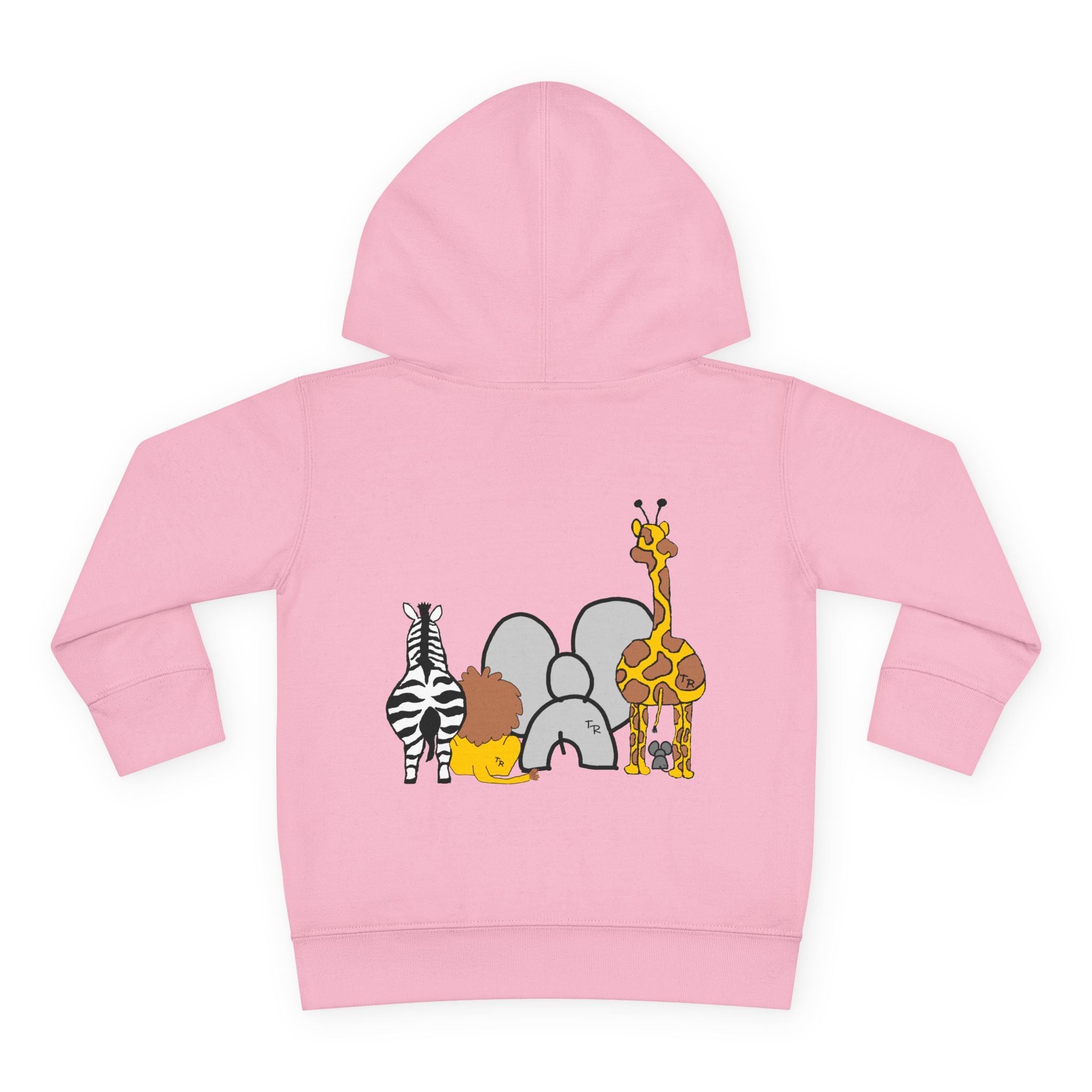 Kids Fleece Hoodie - TalleyRand Band Print Front - Stick Together Fam Back