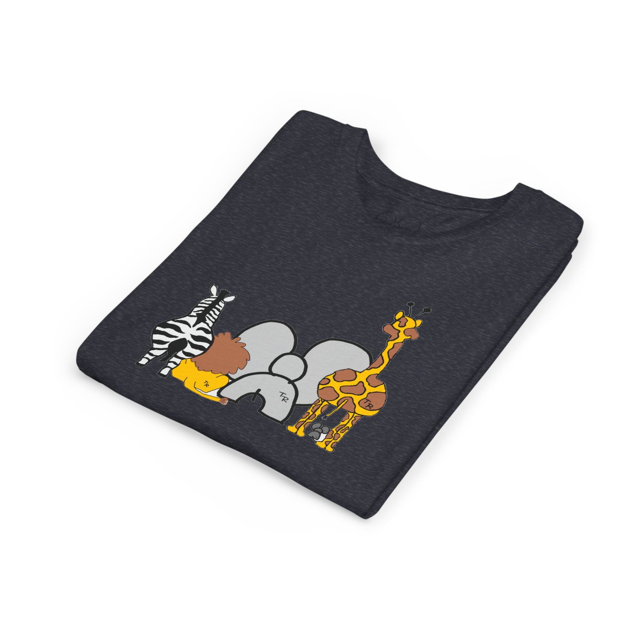 Youth Tee - Animals Front - Elephant