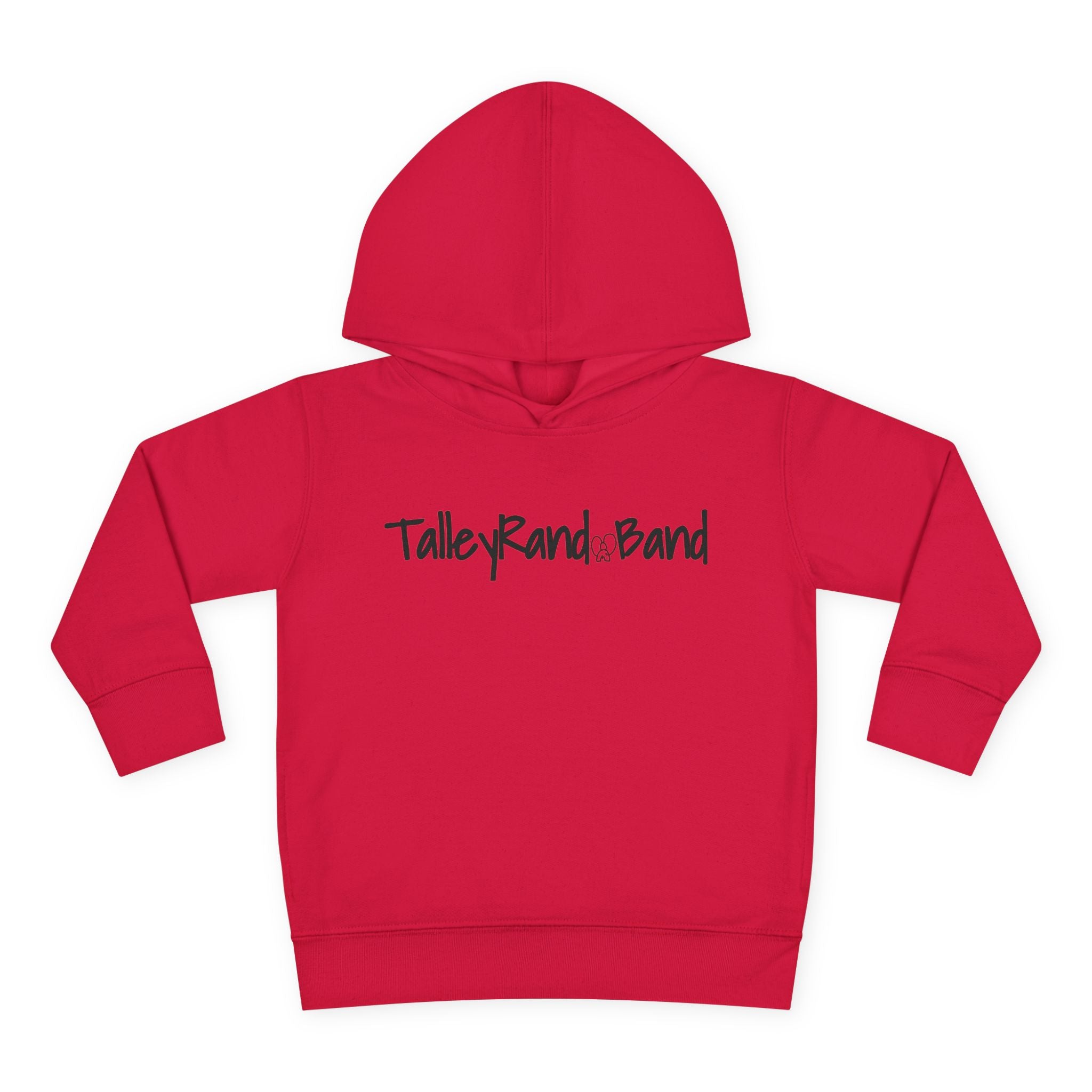 Kids Fleece Hoodie - TalleyRand Band Print Front - Stick Together Fam Back