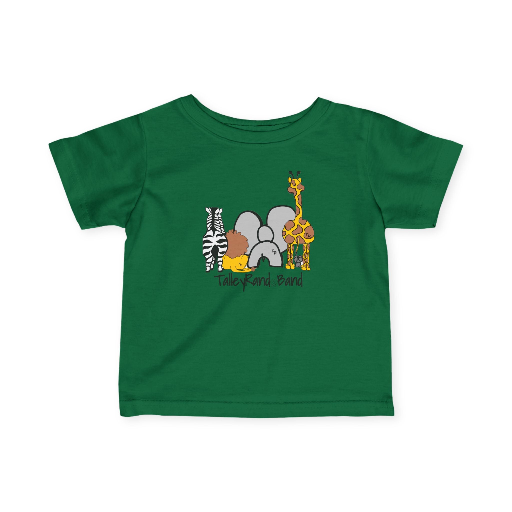 Baby/Infant Tee - Talleyrand Band Front - Elephant Back