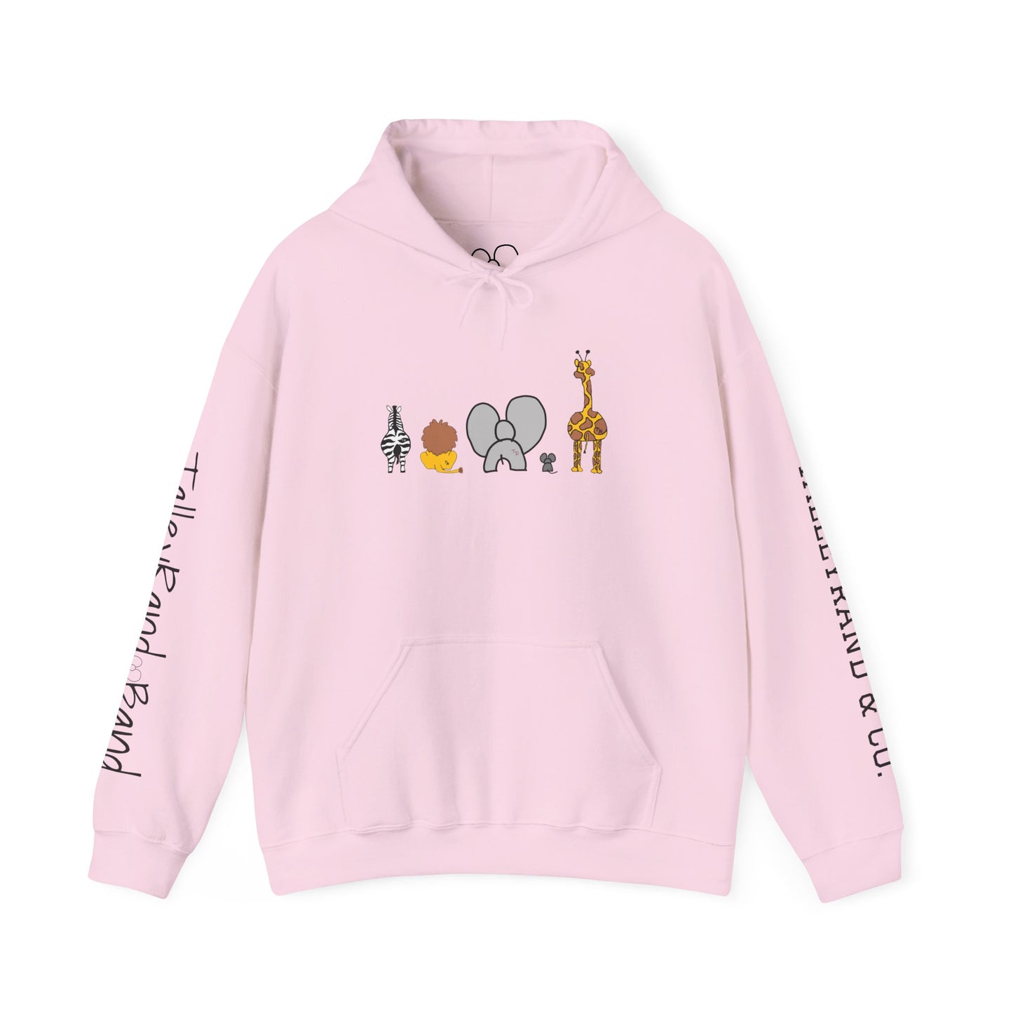 Whimsical Animal Sweatshirt, Cozy Unisex Hoodie for Kids & Teens, Fun Gift for Birthdays, Animal Lovers' Apparel