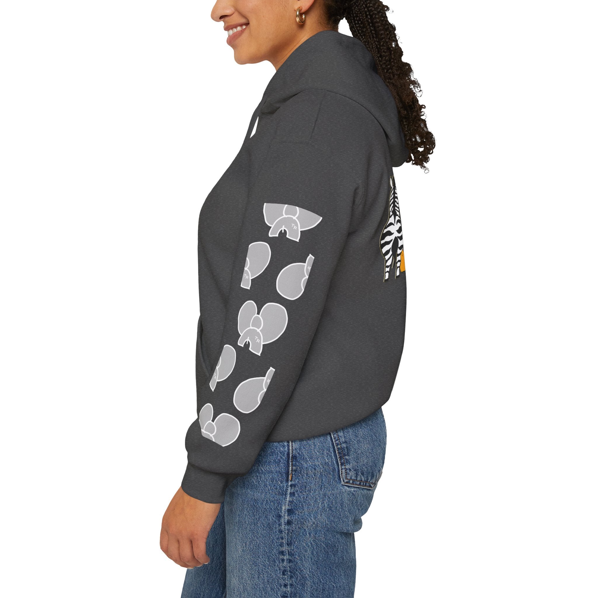 Talleyrand Band Hooded Sweatshirt Text Front/ picture back and picture sleeves