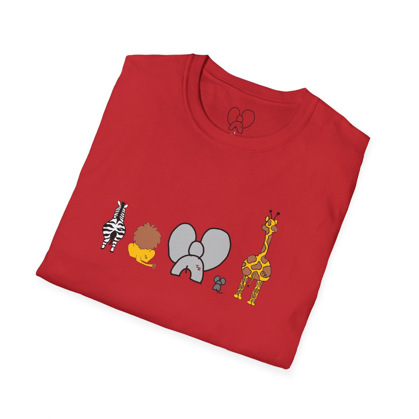 Animal Band Graphic T-Shirt, Cute Zoo Animal Tee, Unisex T-Shirt, Birthday Gift, Fun, Family, Party Outfit, Adventure Shirt