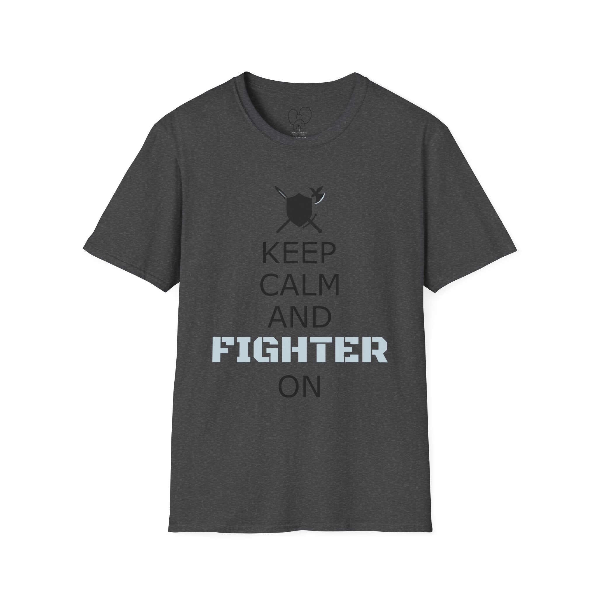 Keep Calm Fighter Unisex T-Shirt