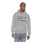 Talleyrand Band Hooded Sweatshirt Text Front/ picture back and picture sleeves