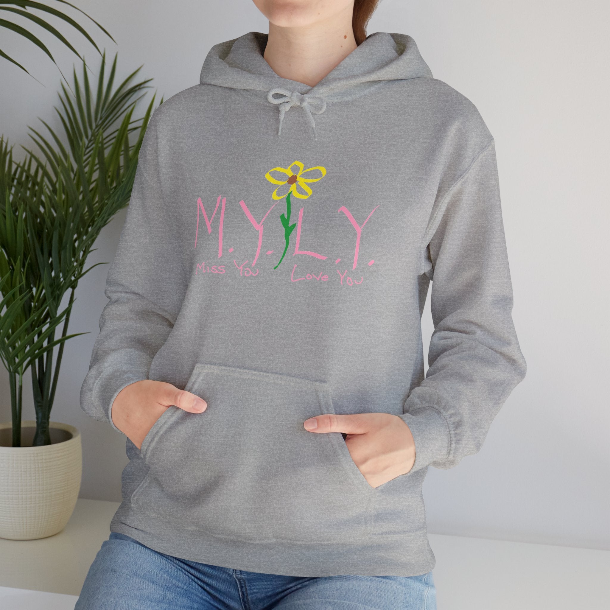 M.Y.L.Y. (Miss You Love You) Comfy Hoodie