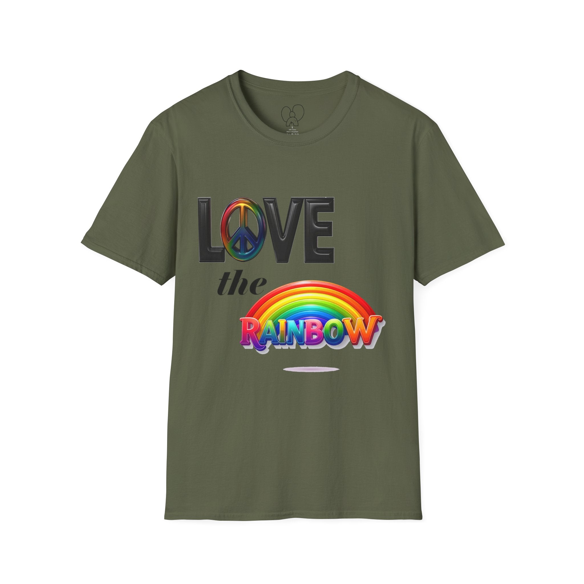 Rainbow Love Unisex T-Shirt