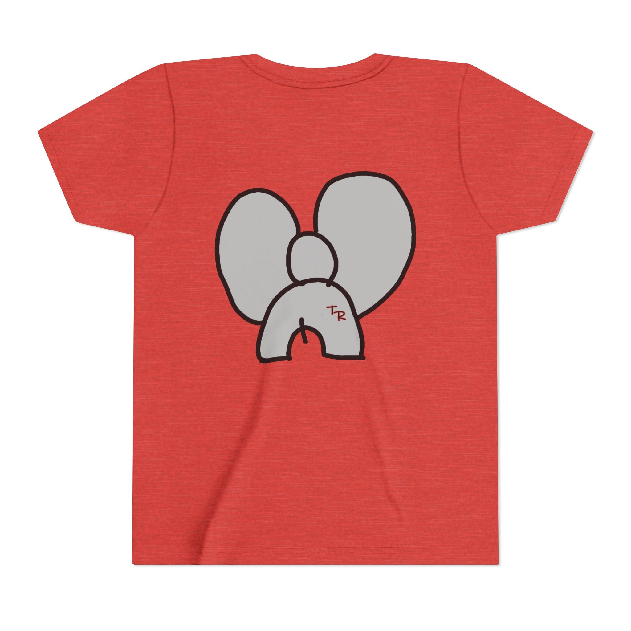 Youth Tee - Animals Front - Elephant