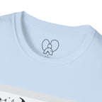 Cute Cartoon Characters Unisex T-Shirt, Graphic Tee, Fun Gift for Kids, Comfortable Apparel, Halloween, Birthday Shirt