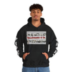 Talleyrand Band Hooded Sweatshirt Text Front/ picture back and picture sleeves