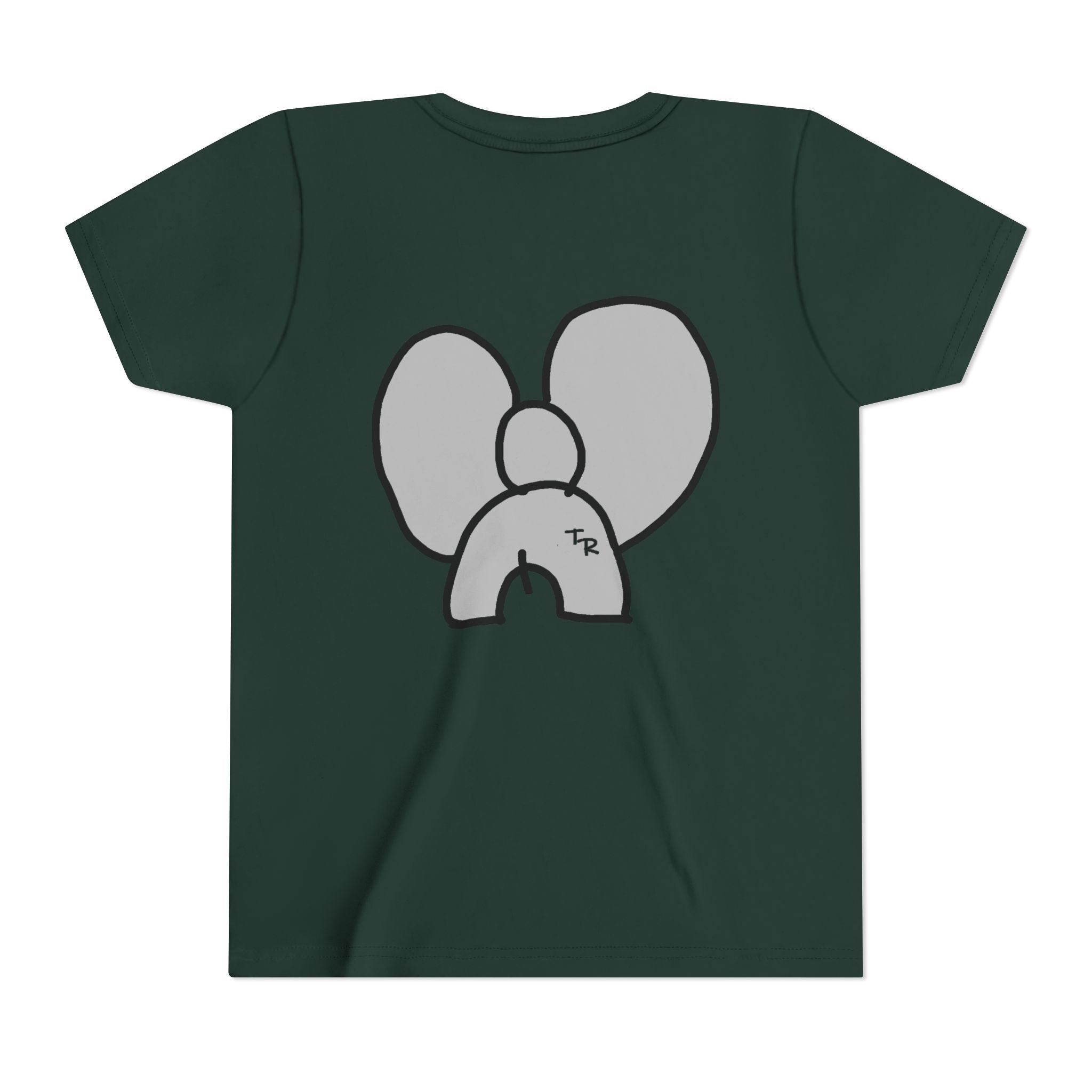 Youth Tee - Animals Front - Elephant