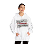 Talleyrand Band Hooded Sweatshirt Text Front/ picture back and picture sleeves