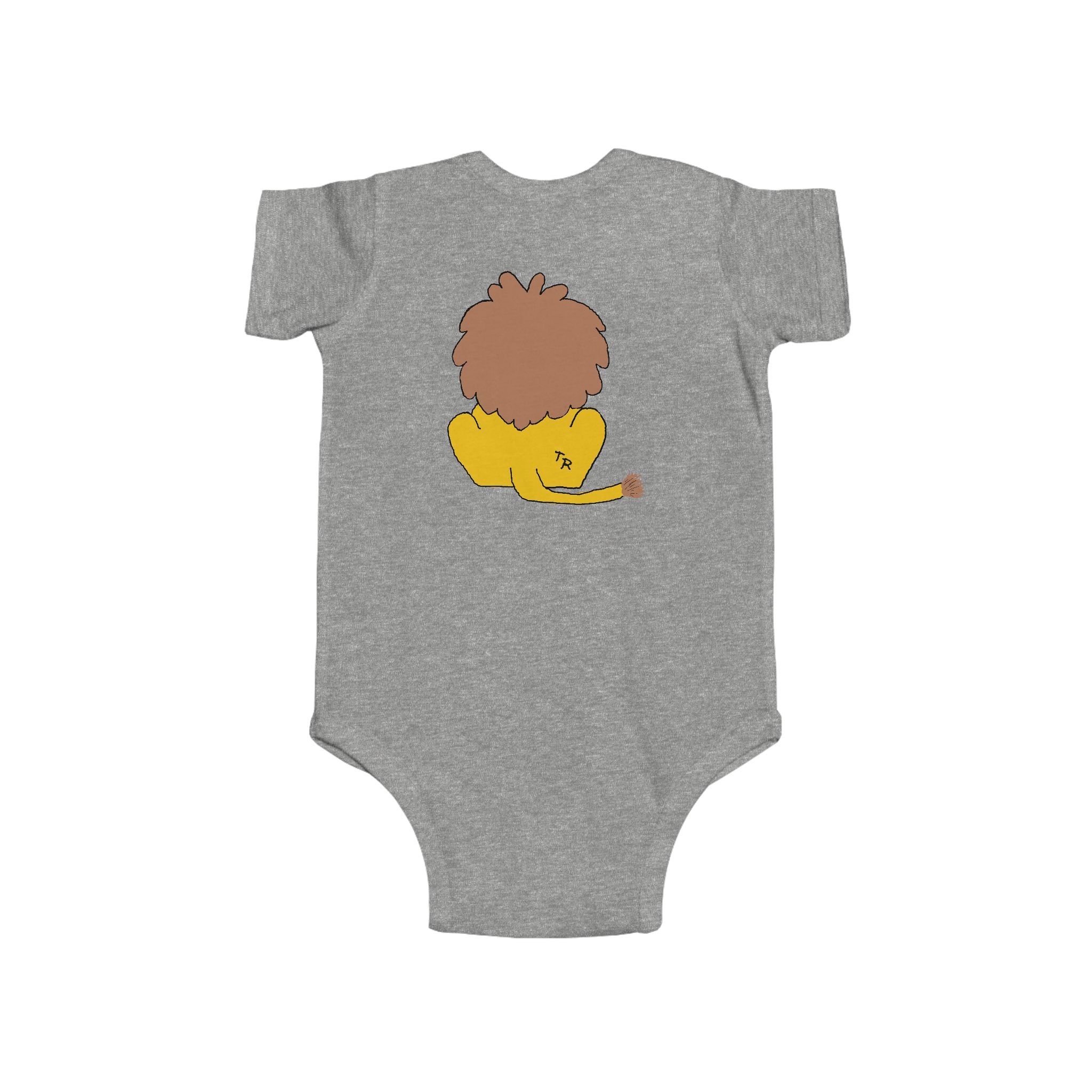 Safari Animal Baby Bodysuit - Cute Jungle Design for Infants