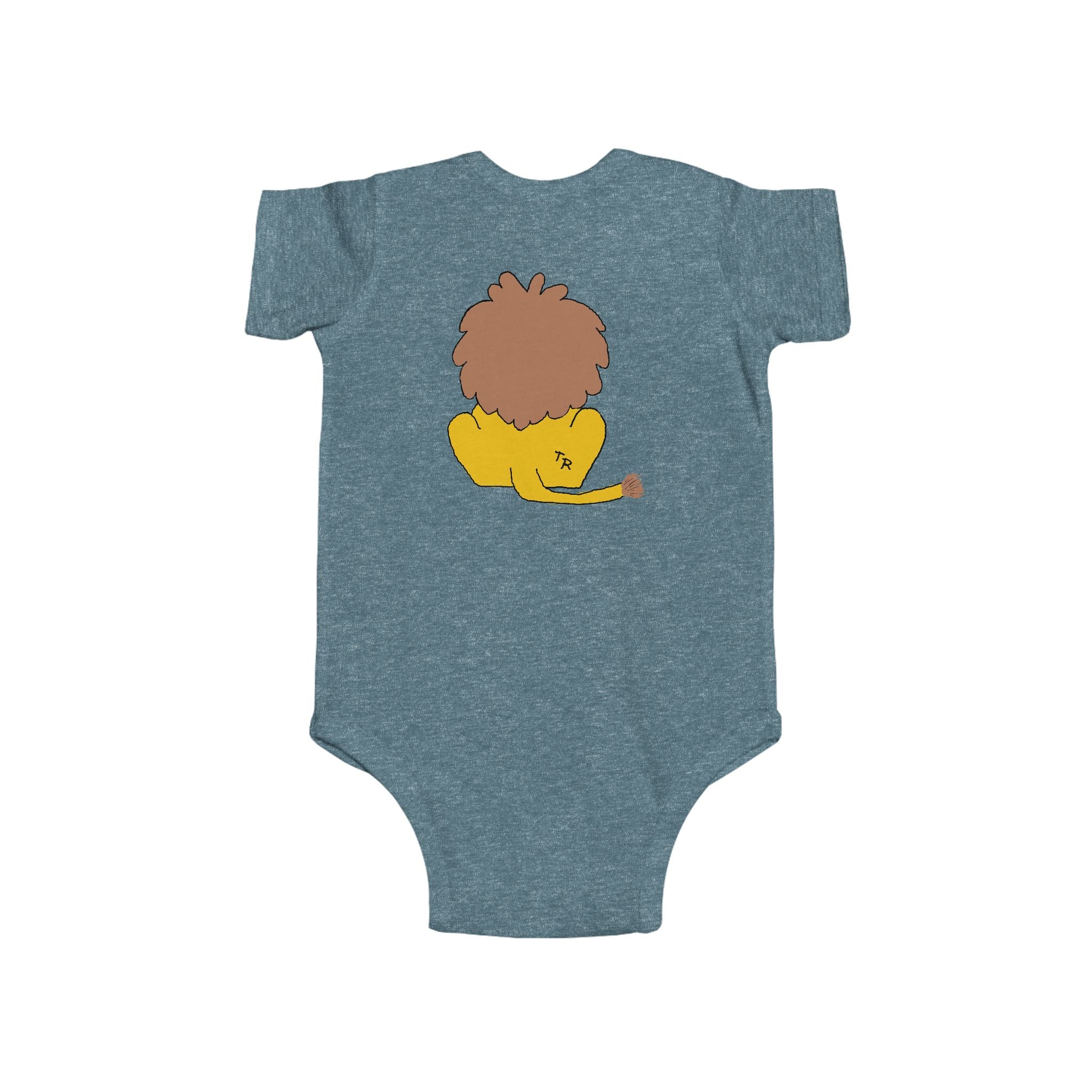 Safari Animal Baby Bodysuit - Cute Jungle Design for Infants
