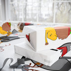 Talleyrand Band - Exclusive Holiday Wrapping Paper! With the Talleyrand Elephant, Giraffe, Zebra, Lion and Mouse