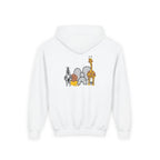 Youth Hoodie -TalleyRand Band Front/Animals Back