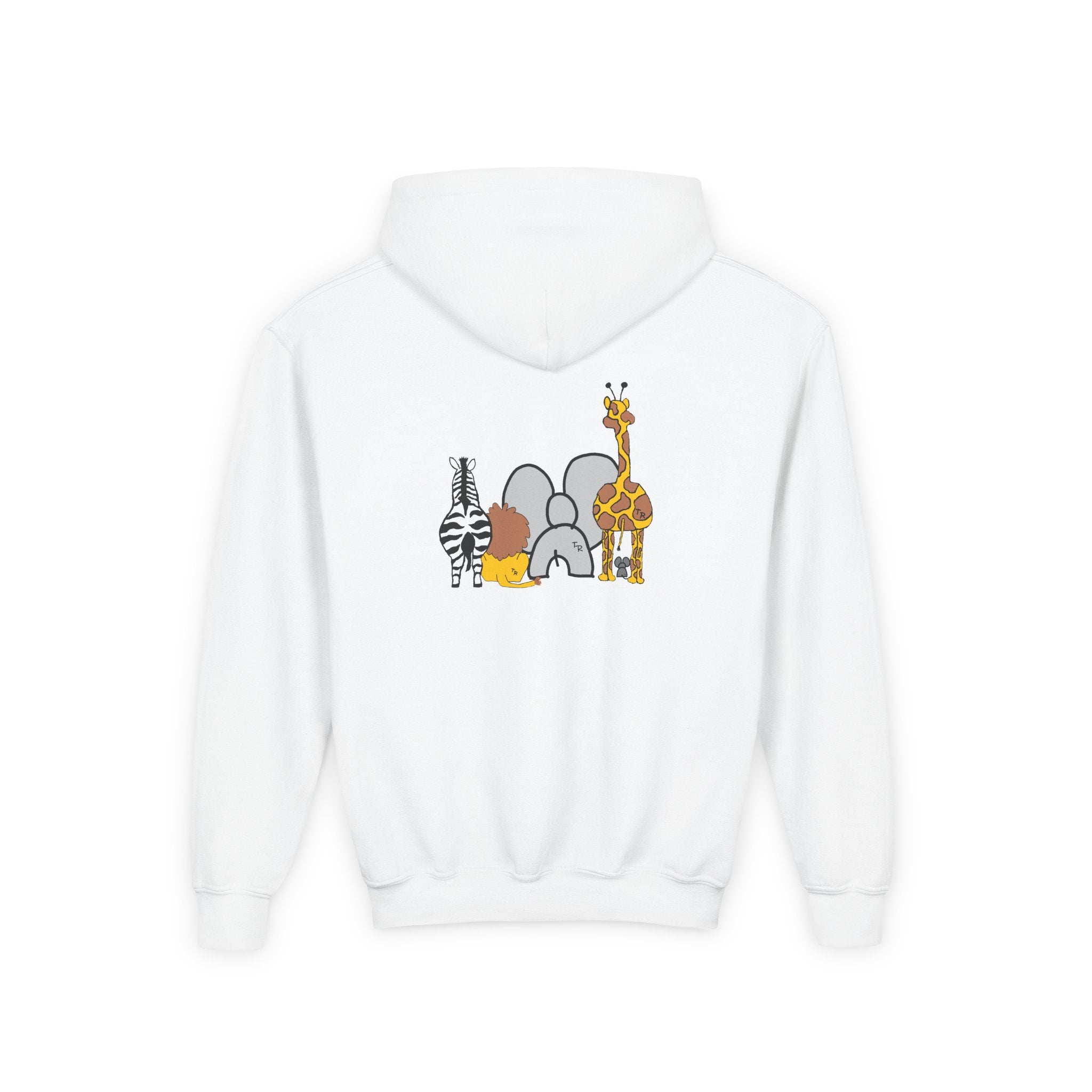 Youth Hoodie -TalleyRand Band Front/Animals Back