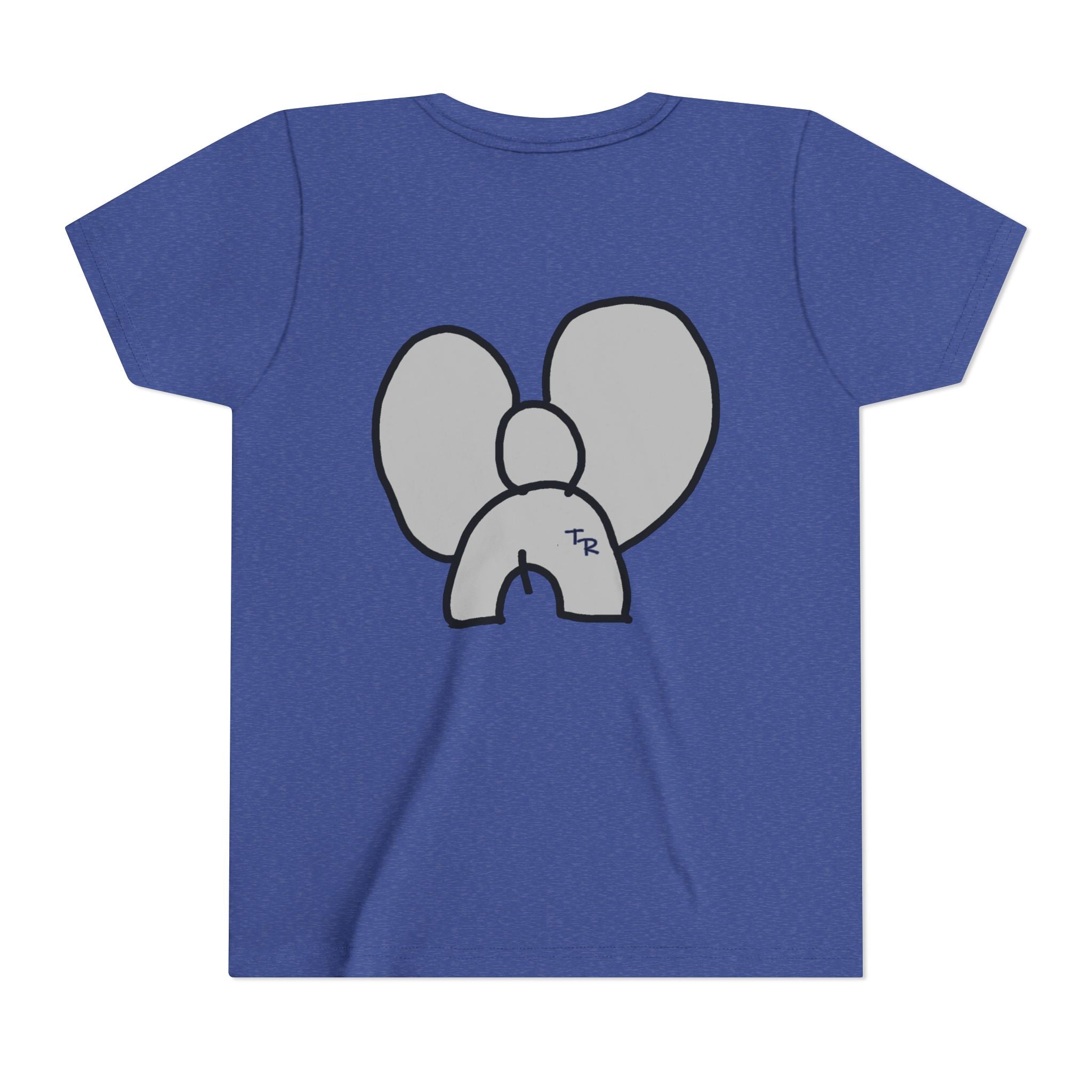 Youth Tee - Animals Front - Elephant