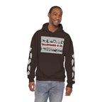 Talleyrand Band Hooded Sweatshirt Text Front/ picture back and picture sleeves