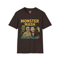 Halloween Monster Mash Social Club T-Shirt, Unisex Softstyle Tee, Spooky Party Shirt, Halloween Costume Tee, Fun Graphic Tee