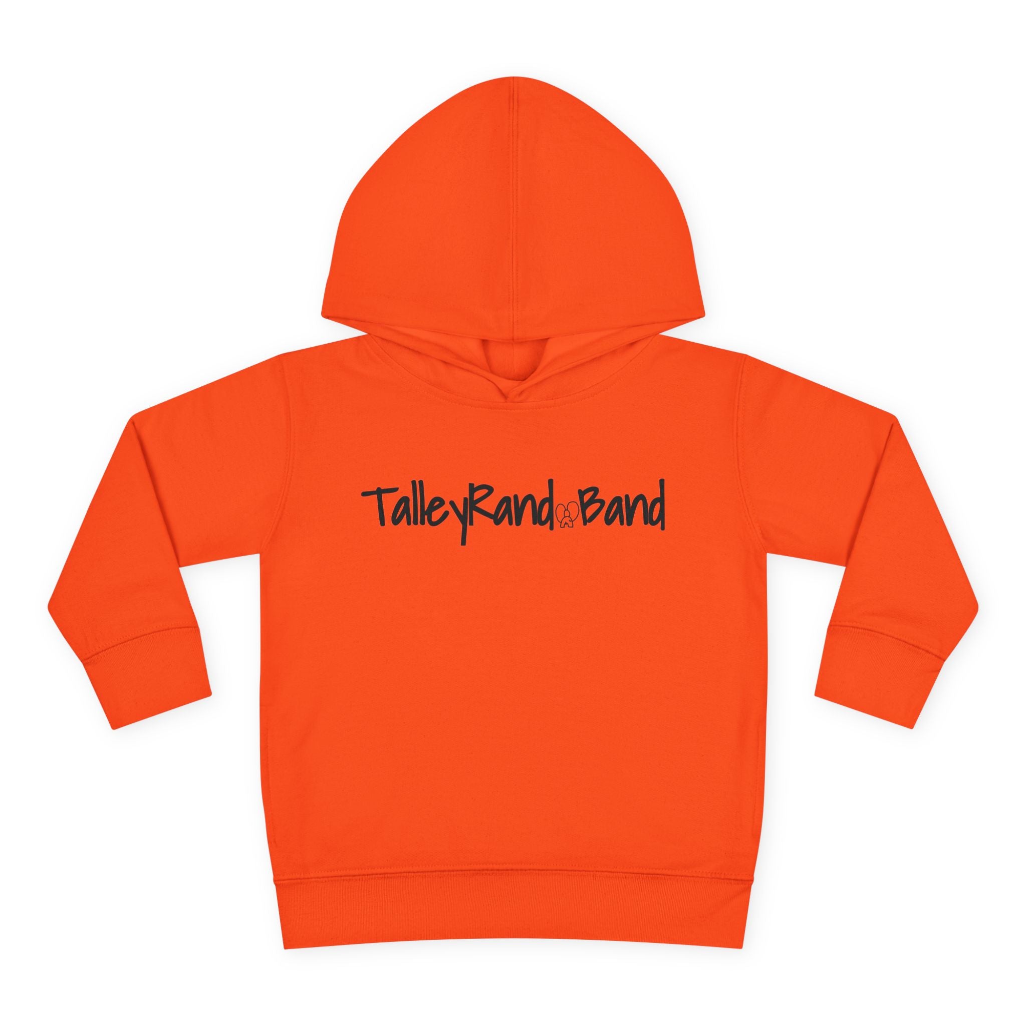 Kids Fleece Hoodie - TalleyRand Band Print Front - Stick Together Fam Back