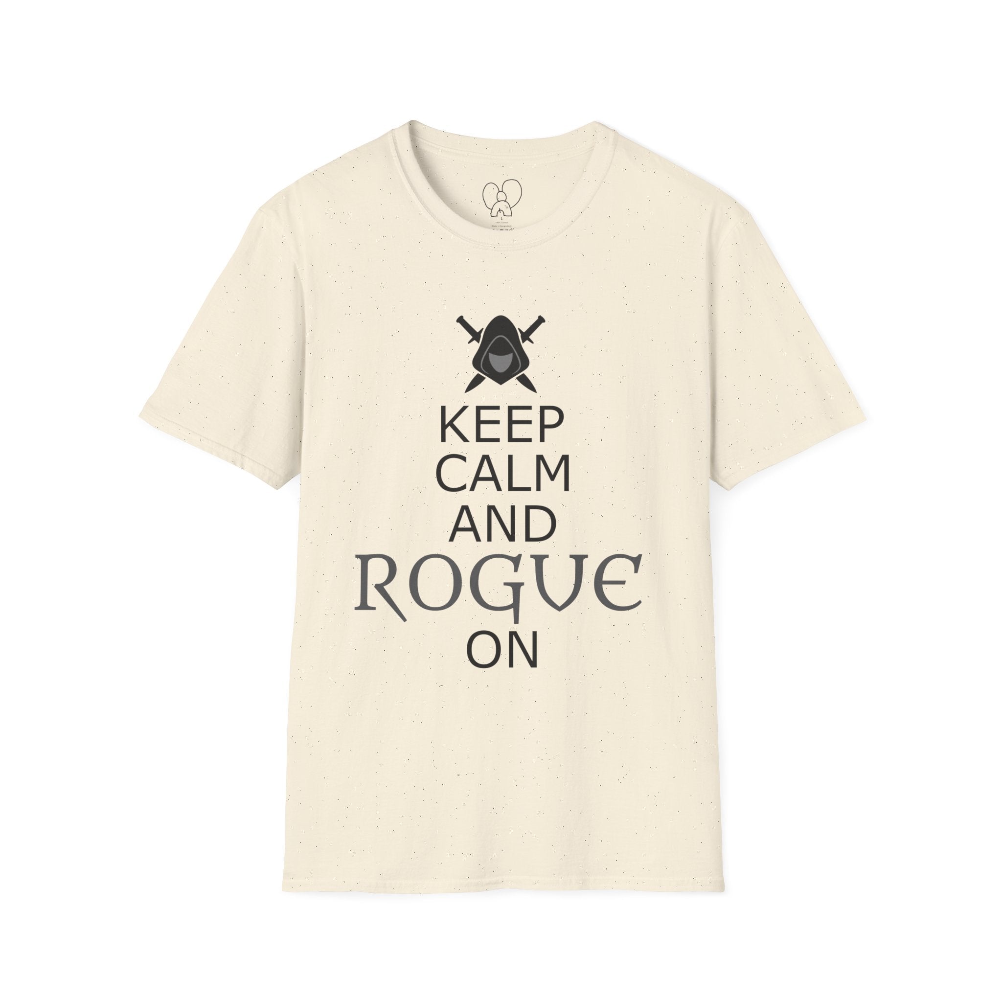 Keep Calm and Rogue On Unisex Softstyle T-Shirt