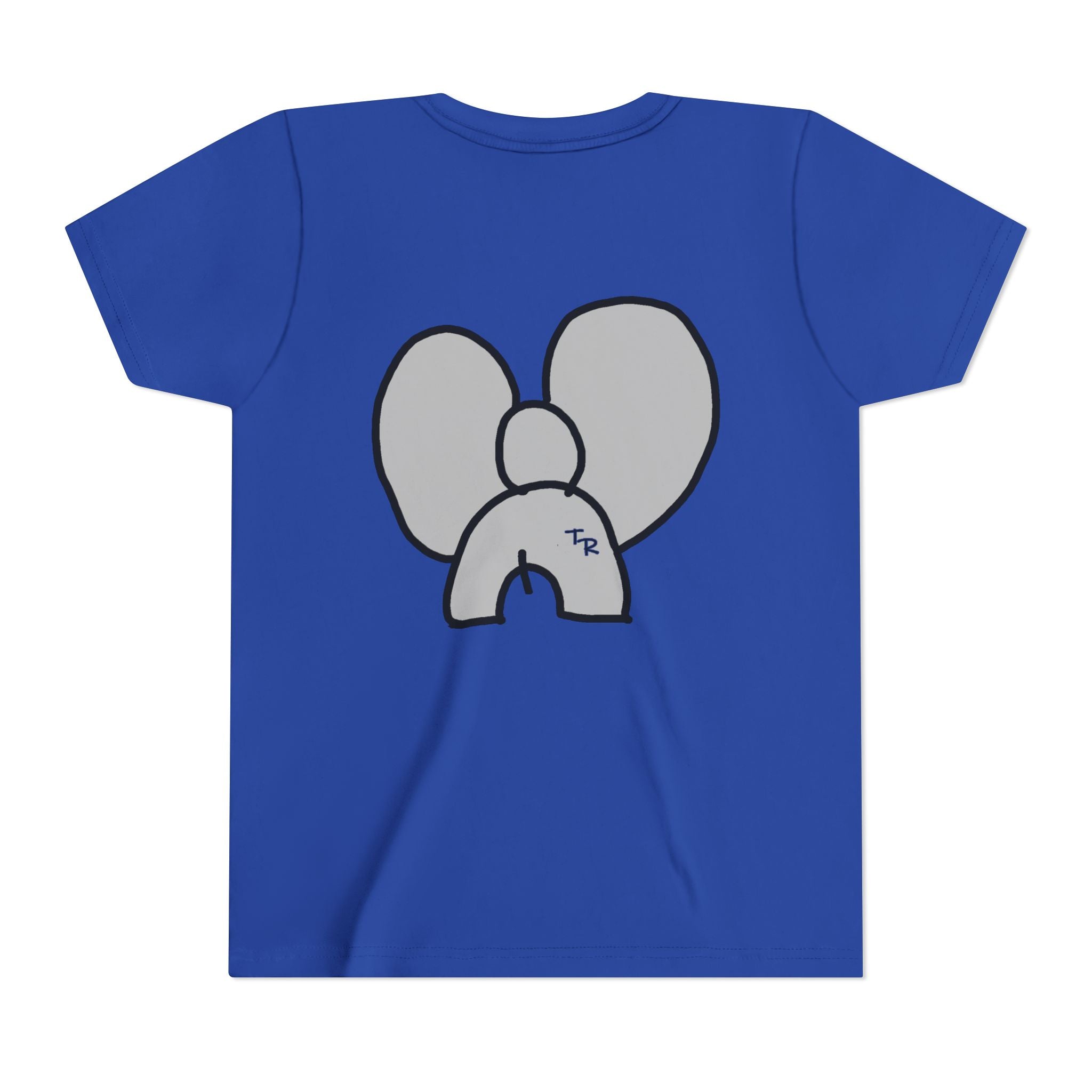 Youth Tee - Animals Front - Elephant